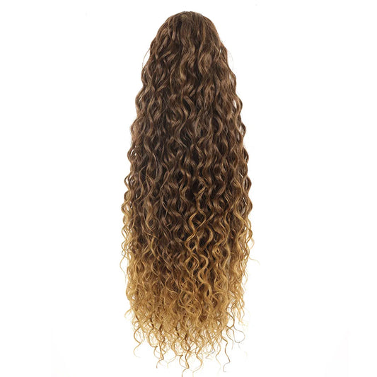 BOL Curly Wavy Ponytail Hair Extensions Synthetic