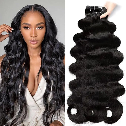 Body Wave Human Hair Bundles 100% Human Hair